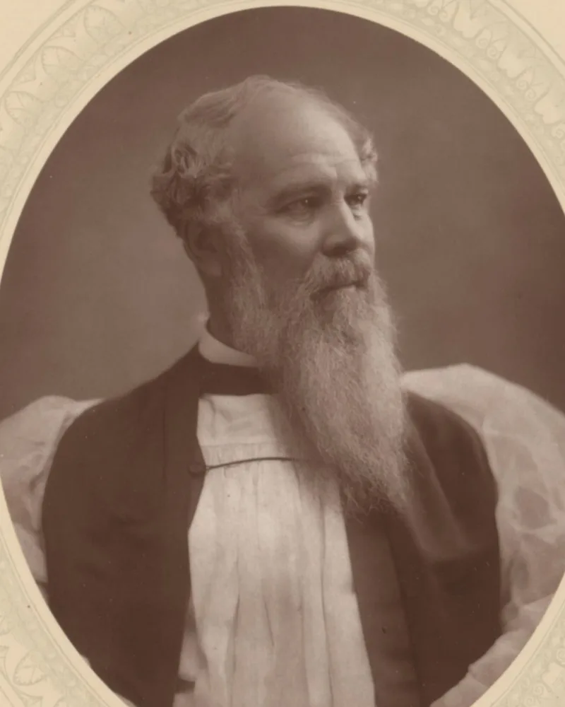 Bishop J. C. Ryle in his robes, photographic portrait, about 1880